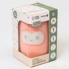 Набор маникюрный детский «Обезьянка»: ножницы, щипчики, пилочка, пинцет, цвет розовый - фото 42866361