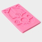 Силиконовый молд «Крылья Икара», 19,5×12,2×0,9 см, цвет розовый - Фото 2
