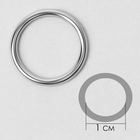 Набор для бретелей металлический: крючки, кольца, регуляторы, 10 мм, цвет серебряный - Фото 5