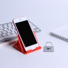 Подарочный набор, подставка для телефона и кольцо на чехол «Самому храброму. 23 февраля» - Фото 4