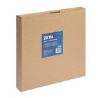 Лейка стационарная ZEIN Z32, квадратная, 30 х 30 см, 1 режим, полированная нержавеющая сталь - Фото 3