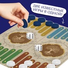 Настольная игра «Шашки» и «Нарды», 2 в 1, 2 игрока, 5+ - Фото 6