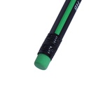 Карандаш чернографитный, НВ, с ластиком, трёхгранный, МИКС - Фото 6