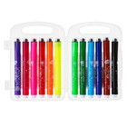 Фломастеры 12 цветов, Calligrata, кистевидный наконечник, с печатью - Фото 3