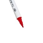 Набор маркеров 12 цветов, двусторонние, пулевидный и скошенный наконечники - Фото 5