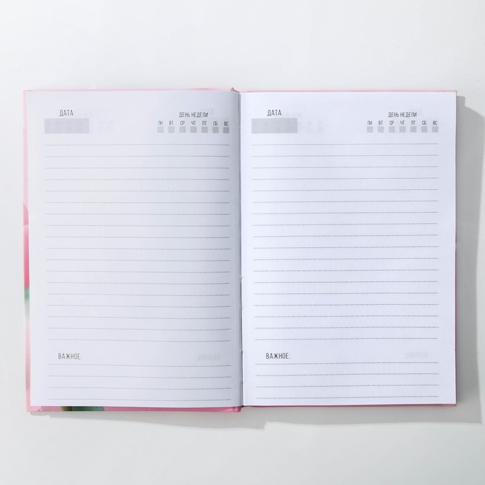 Набор "Самой прекрасной": гель для душа, 250 мл, сладкий вермут; ежедневник, А5, 80 л 25273