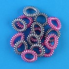 Набор резинок для волос «Стильный зайка», 15 шт., d = 3,5 см. - Фото 2