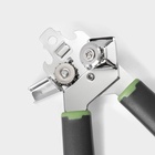 Нож консервный Доляна Lime, 20×5 см, чёрный 7139531