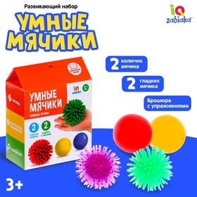 Развивающий набор «Умные мячики», цвета МИКС 7060481