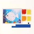 Аппликация EVA крошкой «Золотая рыбка» - фото 34878420