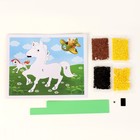 Аппликация EVA крошкой «Лошадка» - фото 31313557