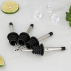 Набор бармена Olander, 10 предметов на подставке, нержавеющая сталь, серебристый - Фото 6