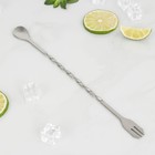 Набор бармена «Компанейский», 17 предметов на подставке, нержавеющая сталь - Фото 18