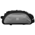 Велосумка на багажник Sahoo, серая - Фото 4