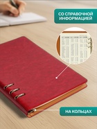 Ежедневник-органайзер Calligrata «Престиж», А5, 92 листа, обложка из искусственной кожи, МИКС - Фото 2
