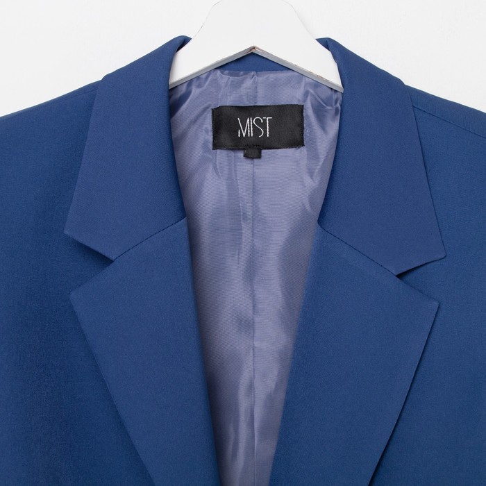 Пиджак женский MIST plus-size, р.54, синий 52105
