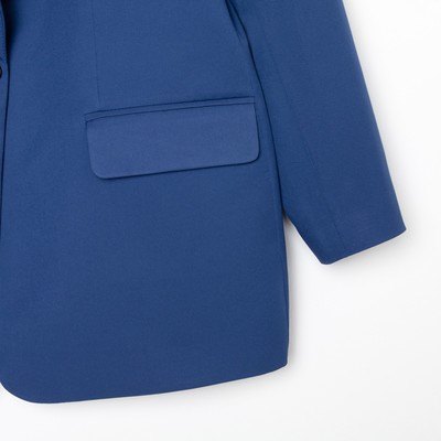 Пиджак женский MIST plus-size, размер 54, синий