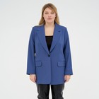 Пиджак женский MIST plus-size, р.56, синий 7357419 - фото 14002374