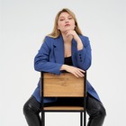 Пиджак женский MIST plus-size, р.56, синий 7357419 - фото 14002372