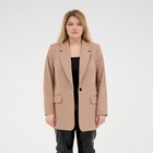Пиджак женский MIST plus-size, р.60, бежевый 7357426 - фото 14564034