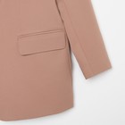 Пиджак женский MIST plus-size, р.60, бежевый 7357426 - фото 14564038