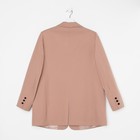 Пиджак женский MIST plus-size, р.60, бежевый 7357426 - фото 14564039