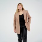 Пиджак женский MIST plus-size, р.60, бежевый 7357426 - фото 14564031