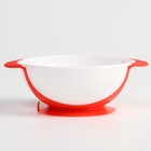 Тарелка на присоске Крошка Я 340 мл, в наборе крышка, термоложка, розовый - Фото 5