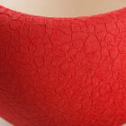 Горшок для цветов "Шар", шёлк, красный, керамика, 1.4 л - Фото 3