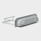 Держатель на раковину для кухонных мелочей Доляна, 36(49.5)×9×26 см, серый - Фото 8