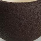 Горшок для цветов "Шар", шёлк, шоколадный цвет, керамика, 1.4 л - Фото 3