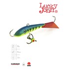 Балансир Lucky John FIN 5 + тройник, 7 см, цвет 36RT блистер - Фото 1