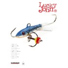 Балансир Lucky John CLASSIC 3 + тройник, 3 см, цвет 45H блистер - фото 295407524