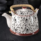 Чайник керамический заварочный «Цветочная фантазия», 900 мл, металлическое сито - фото 8387485