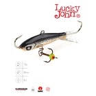 Балансир Lucky John NORDIC 4 + тройник, 4 см, цвет 47H блистер - фото 296271661