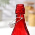 Бутылка стеклянная для соусов и масла с бугельным замком «Галерея», 1,11 л, 9×32 см цвет МИКС - фото 4541616