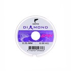 Леска монофильная Salmo Diamond SPIN, диаметр 0.25 мм, тест 6 кг, 150 м, светло-зелёная - фото 301932035