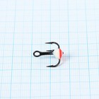 Крючок-тройник для приманок Lucky John с каплей цветной, № 8/02 (комплект 10 шт) - фото 23346328