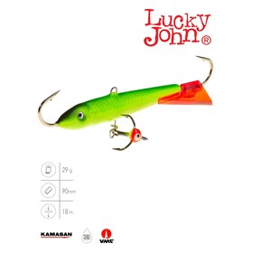 Балансир Lucky John CLASSIC 9 + тройник, 9 см, цвет 26RT блистер 7595565