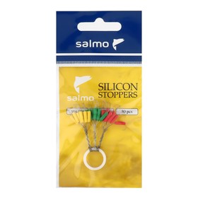 Стопоры силиконовые Salmo размер 001/L, 30 шт.