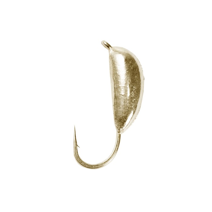 Мормышка вольфрам "Банан" рижский с отверстием, вес 1.35 г, 040/S - Фото 1