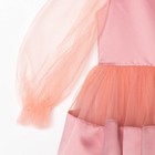 Платье нарядное детское KAFTAN, рост 86-92 см (28), персиковый - Фото 9