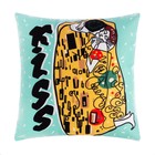 Подушка Этель "Kiss" 40х40 см, 100% п/э - Фото 1