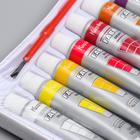 Набор красок по ткани 12 тюбиков по 12 мл 12 цветов (набор 12 шт) - Фото 3