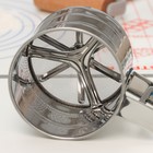 Кружка - сито для просеивания муки Доляна, 375 мл, металл, серебристая - Фото 5