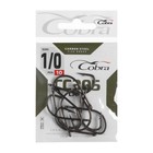 Крючки Cobra CARP, серия CC305, № 01/0, 10 шт. - Фото 1