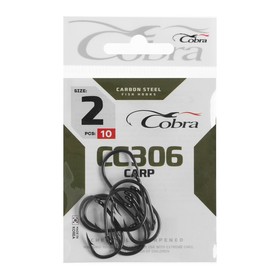 {{productViewItem.photos[photoViewList.activeNavIndex].Alt || productViewItem.photos[photoViewList.activeNavIndex].Description || 'Крючки Cobra CARP, серия CC306, № 02, 10 шт.'}}