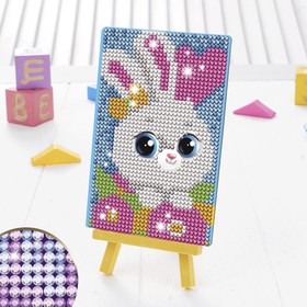 {{photo.Alt || photo.Description || 'УЦЕНКА Алмазная мозаика для детей «Зайка» + ёмкость, стержень с клеевой подушечкой'}}