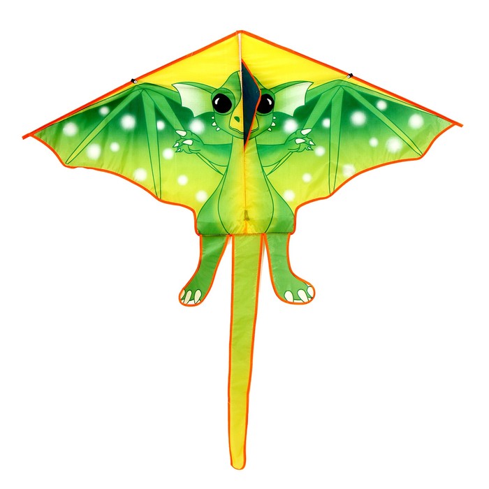 Воздушный змей «Дракон», цвета МИКС - фото 1905895223