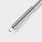 Сито для снятия пены Доляна Steel, для снятия пены, 36,5×14 см, цвет серебристый - Фото 5